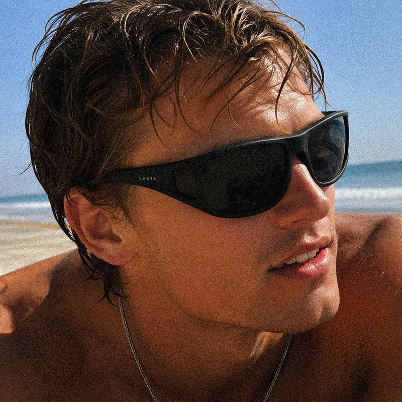 The Objective - Matte Black Frame ANd Grey Polarised lens