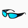 Kubix - Matte Black Frame, Grey Lens With Blue Iridium