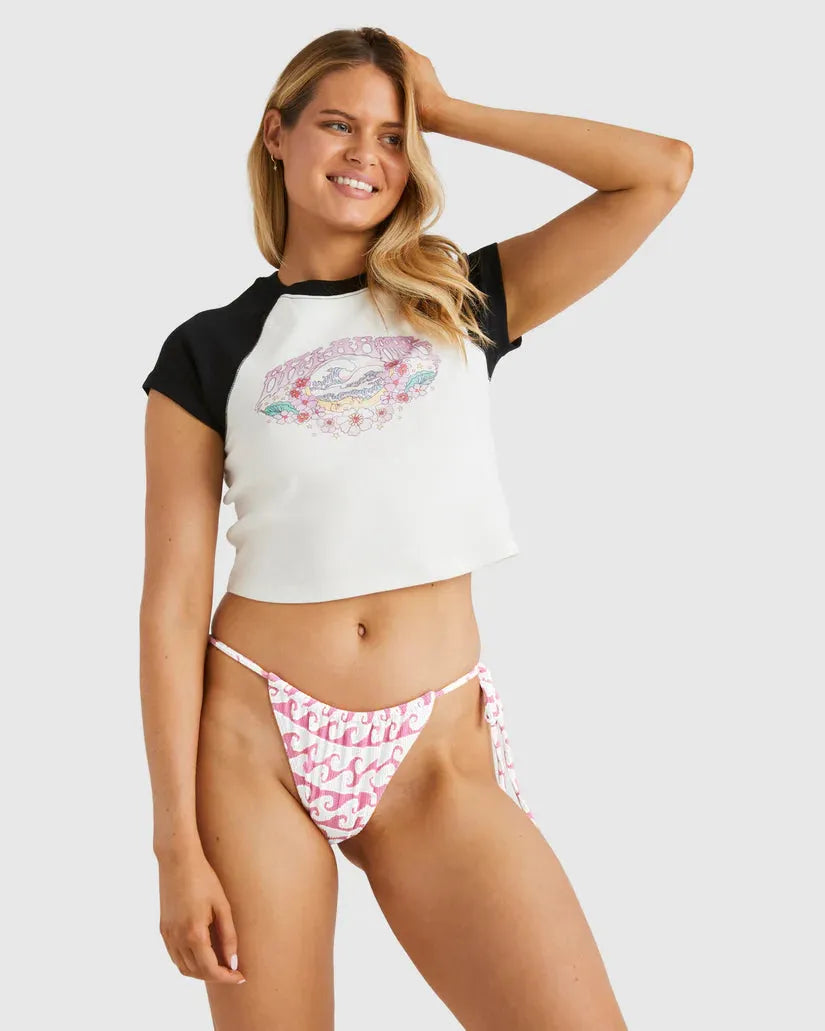Blissed Raglan - Beachin Surf