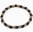 Blk Matt & Copper Plated Mens Bracelet - Beachin Surf