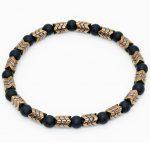 BLK MATT & COPPER PLATED MENS BRACELET - Beachin Surf