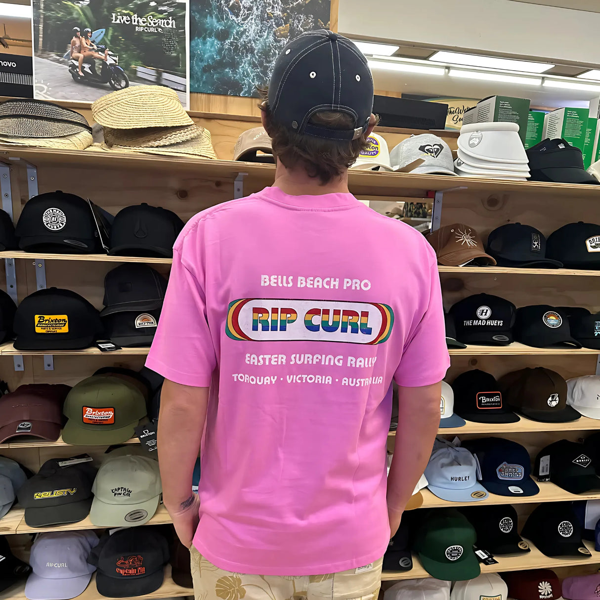 Born At Bells OG Tee - Beachin Surf