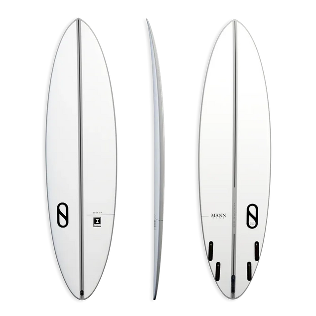Boss Up - White - Beachin Surf