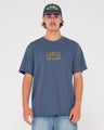 Boxed Out Centre Front Short Sleeve Tee - Beachin Surf