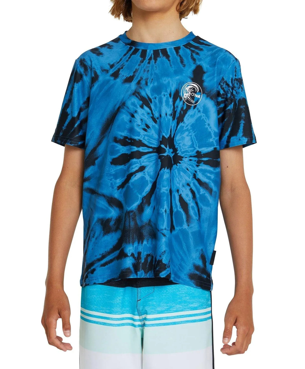Boy'S Dopedye Uv Short Sleeve Surf Tee - Beachin Surf
