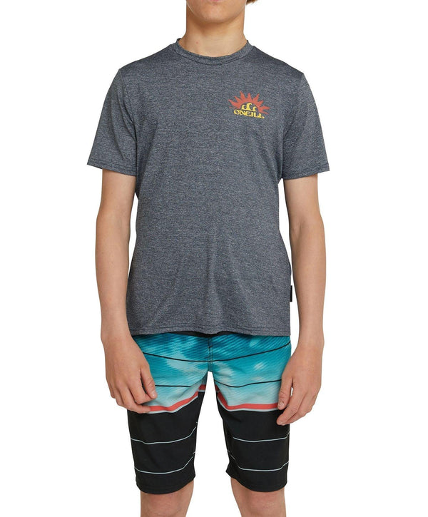 Boy's Riser Short Sleeve UV Tee - Beachin Surf