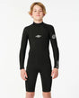 Boys Dawn Patrol Long Sleeve 2mm Back Zip Short Leg Wetsuit | Beachin Surf | Beachin Surf