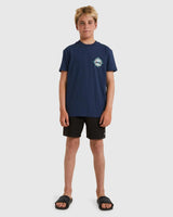 Boys Flame Ss - Beachin Surf