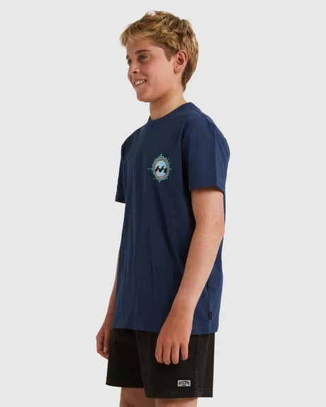 Boys Flame Ss - Beachin Surf