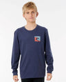 Boys Icon Cutout Long Sleeve Tee - Beachin Surf