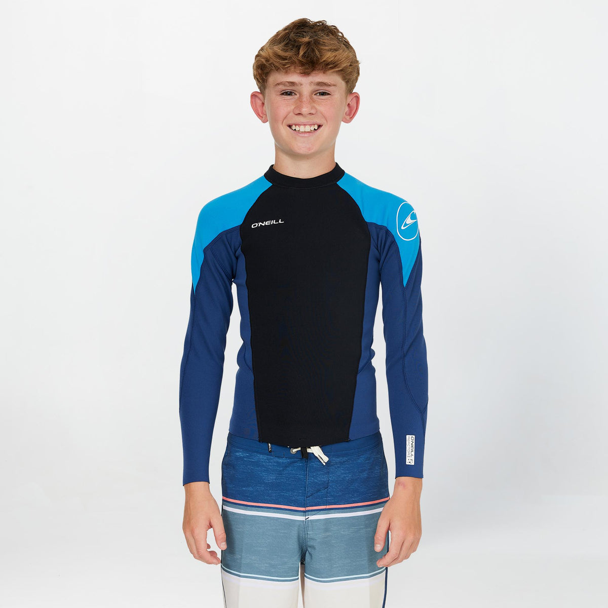 O'Neill Boys Reactor 1.5mm Wetsuit Jacket Navy