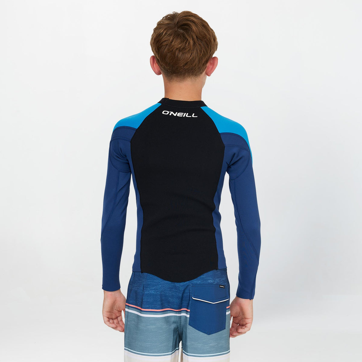 O'Neill Boys Reactor 1.5mm Wetsuit Jacket Navy