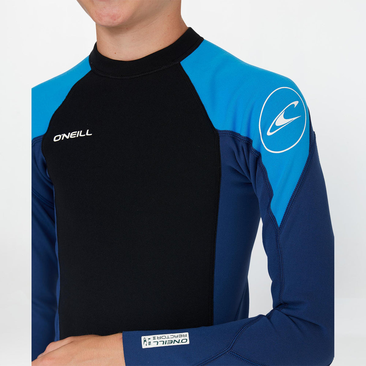 O'Neill Boys Reactor 1.5mm Wetsuit Jacket Navy