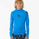 Brand Wave Uv Long Sleeve Rash Vest - Boys (8-16 Years) - Beachin Surf