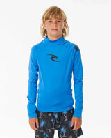 Brand Wave Uv Long Sleeve Rash Vest - Boys (8-16 Years) - Beachin Surf