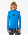 Brand Wave Uv Long Sleeve Rash Vest - Boys (8-16 Years) - Beachin Surf