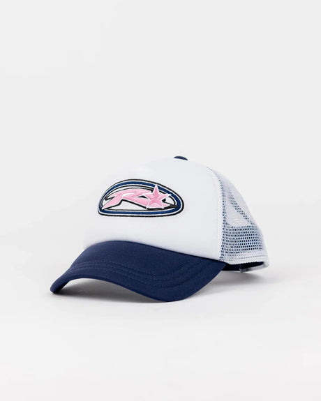 Bright Star Trucker Cap Girls - Beachin Surf