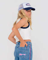 Bright Star Trucker Cap Girls - Beachin Surf