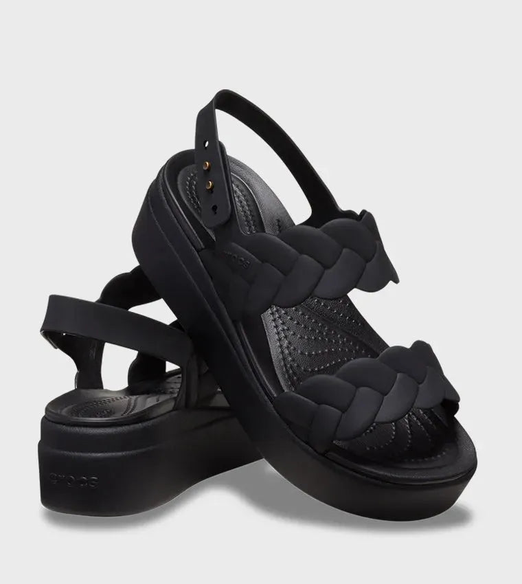 Brooklyn Upper Woven Low Wedge - Beachin Surf