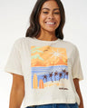 Calypso Crop Tee | RIP CURL | Beachin Surf | Shop Online | Toukley Surf Shop