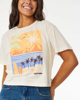 Calypso Crop Tee - Beachin Surf