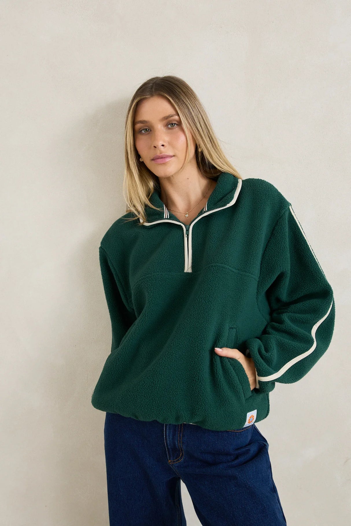 Camp Half Zip Sherpa Pullover