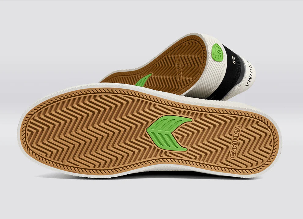 Catiba 2.0 - Black Suede and Ivory