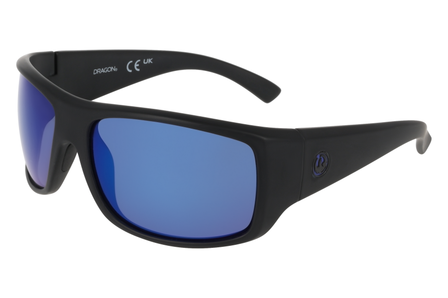 Dragon Vantage 2.0 - H2O Matte Black w/ LUMALENS Blue Ion Polar
