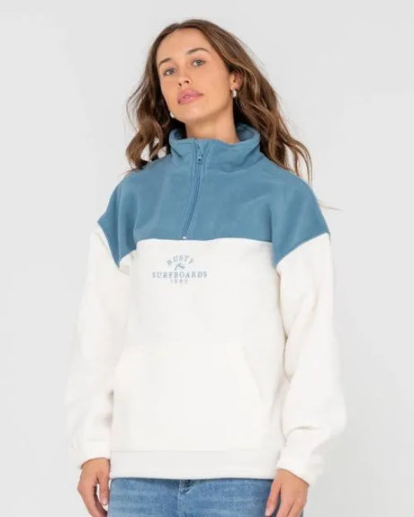 Central Division Crew Polar Fleece - Beachin Surf