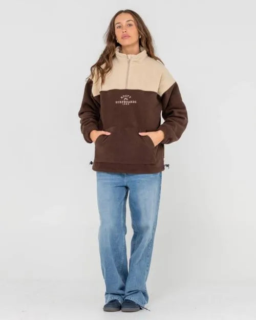 Central Division Crew Polar Fleece - Beachin Surf