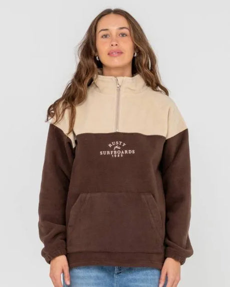 Central Division Crew Polar Fleece - Beachin Surf