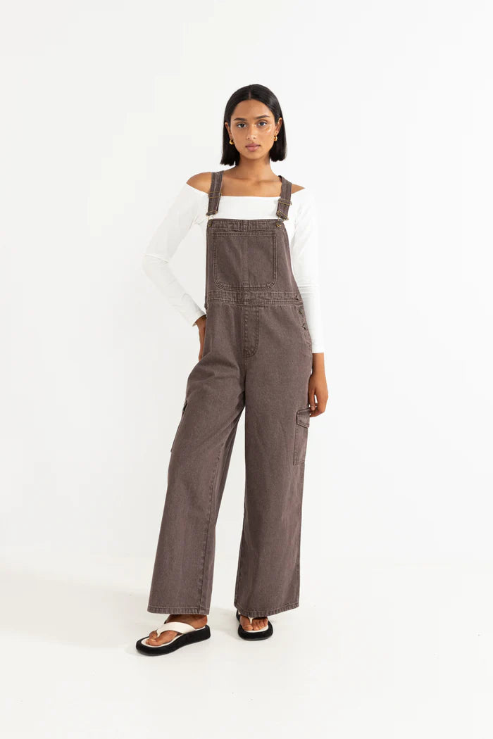 Charlie Wide Leg Overalls - Beachin Surf