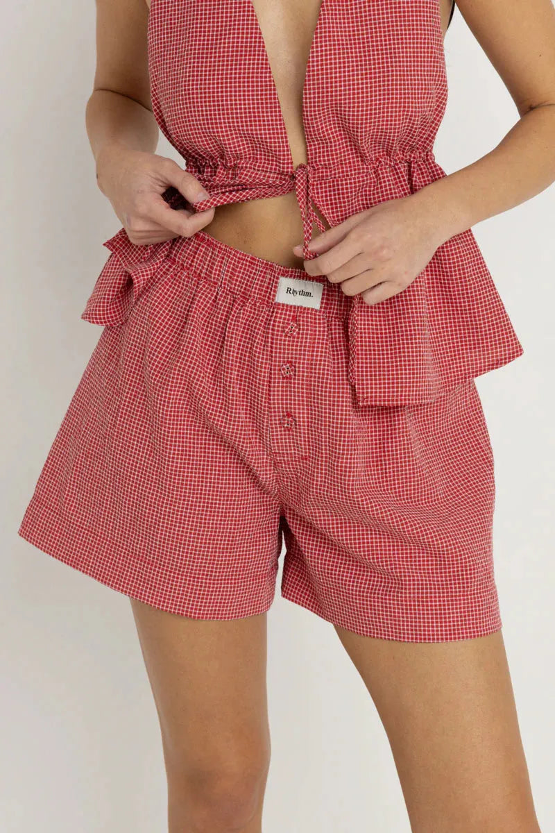 Check Boxer Short - Beachin Surf