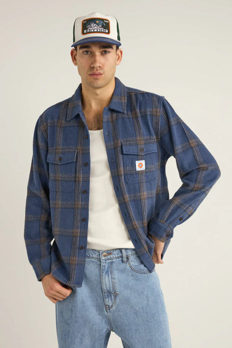 Check LS Shirt - Beachin Surf