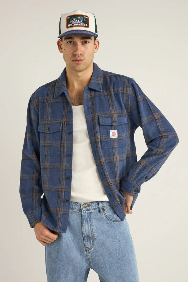 Check LS Shirt - Beachin Surf