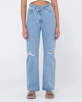 Chloe High Wide Straight Leg - Beachin Surf