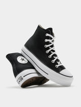 Chuck Taylor Lift Hi - Black - Beachin Surf