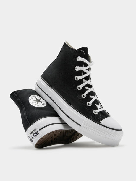 Chuck Taylor Lift Hi - Black - Beachin Surf