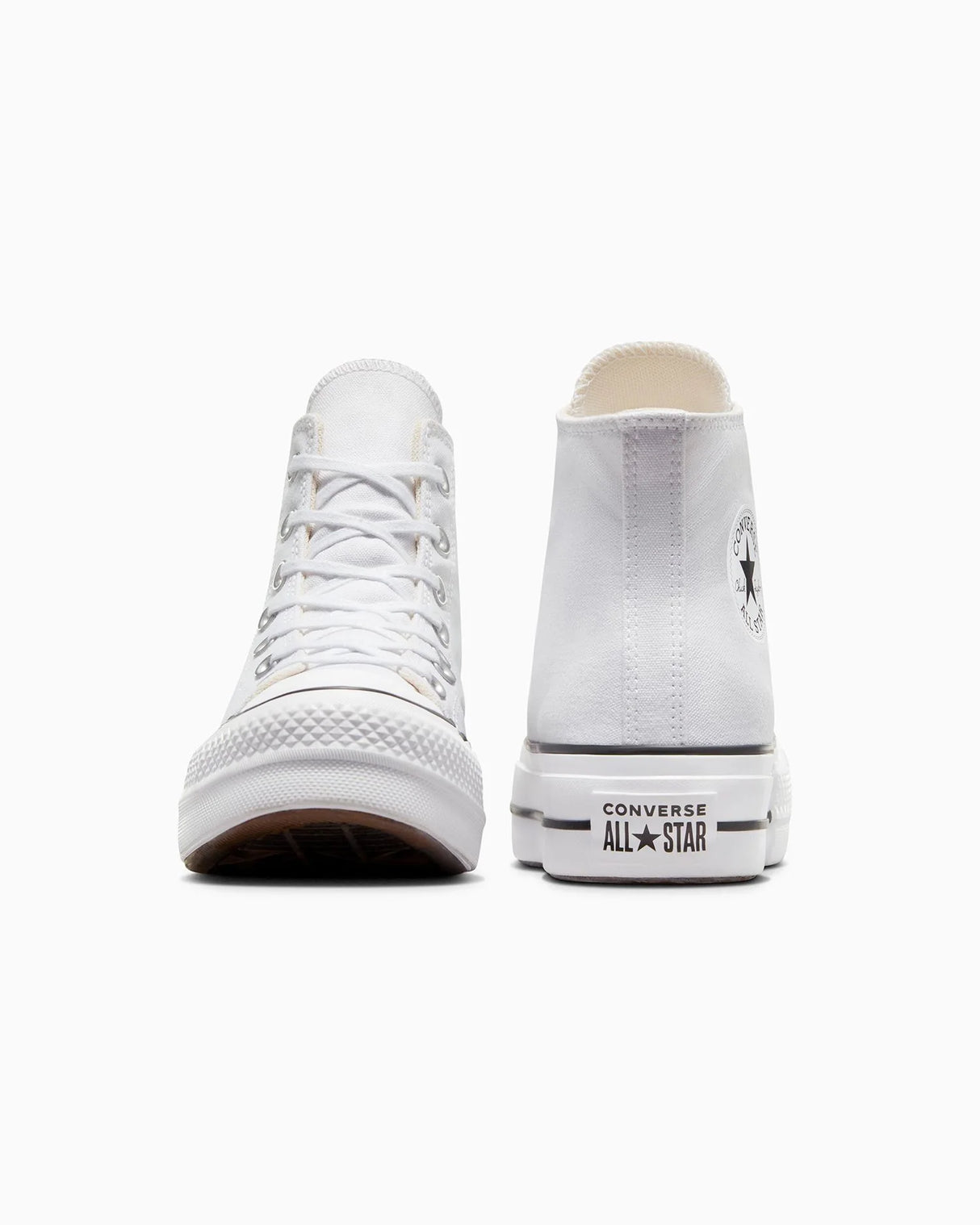 Chuck Taylor Lift Hi - White - Beachin Surf
