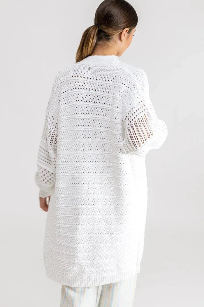 Chunky Knit Cardigan - Beachin Surf