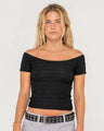 Ciao Bella Off Shoulder Top - Beachin Surf