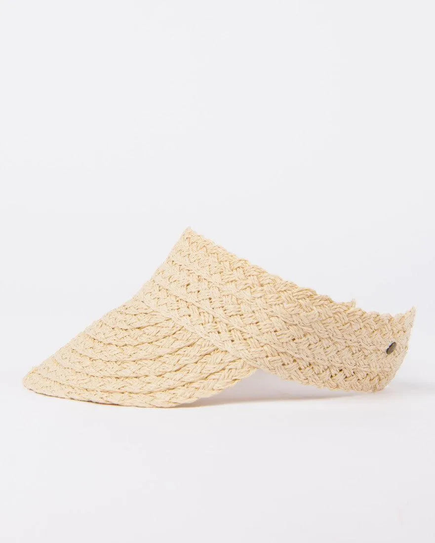 Cindy Straw Visor - Beachin Surf