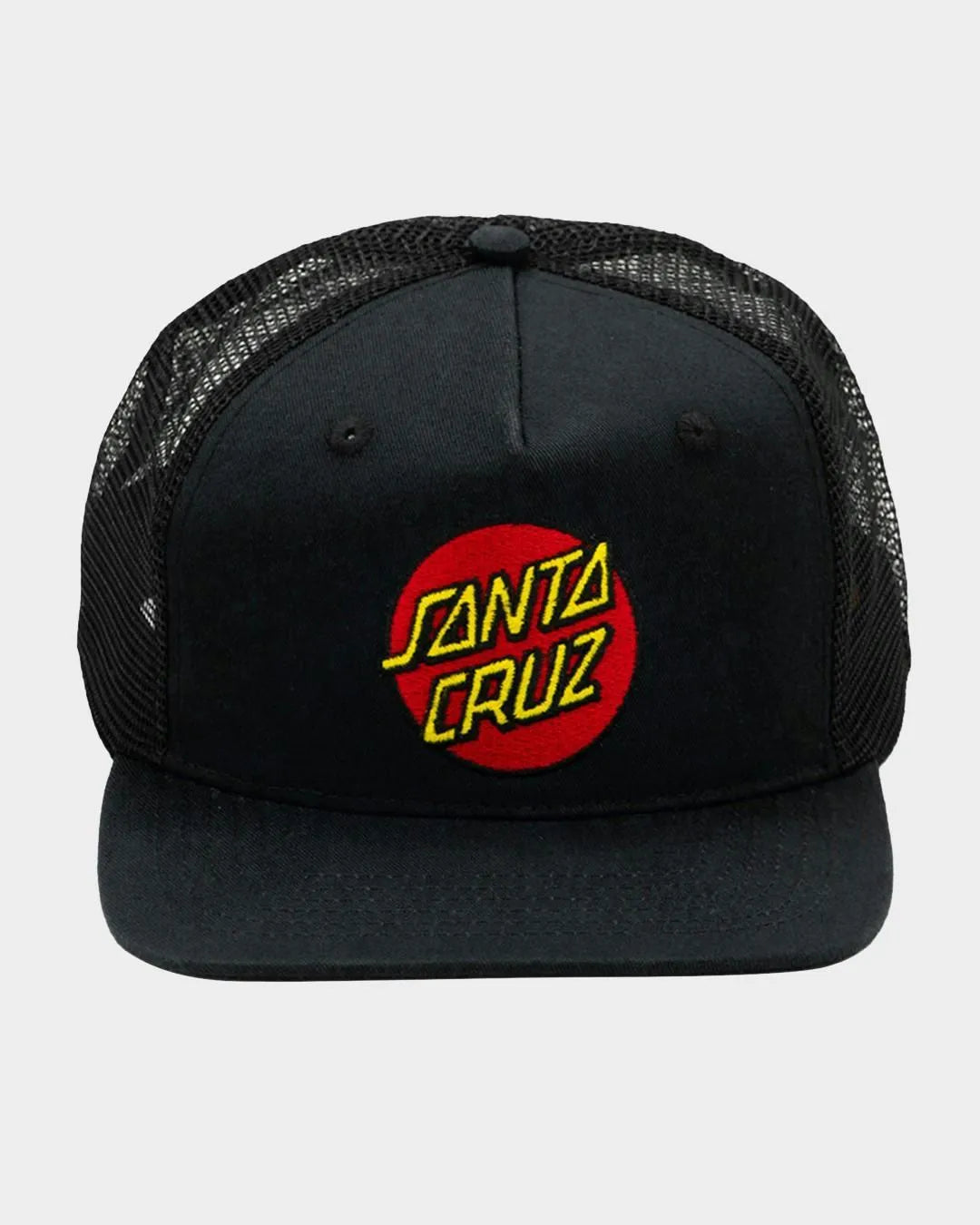 Classic Dot Santa Cruz Boys Curved Peak Cap - Beachin Surf