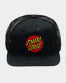 Classic Dot Santa Cruz Boys Curved Peak Cap - Beachin Surf
