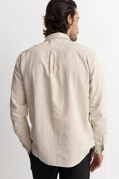 Classic Linen Ls Shirt - Beachin Surf
