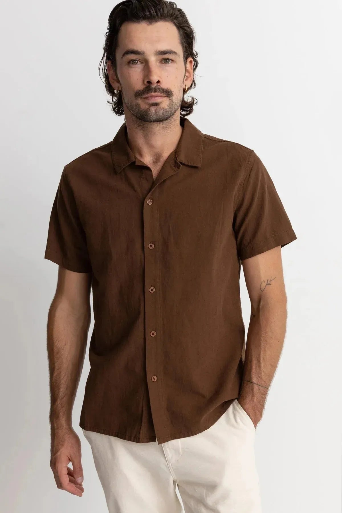 Classic Linen SS Shirt - Beachin Surf