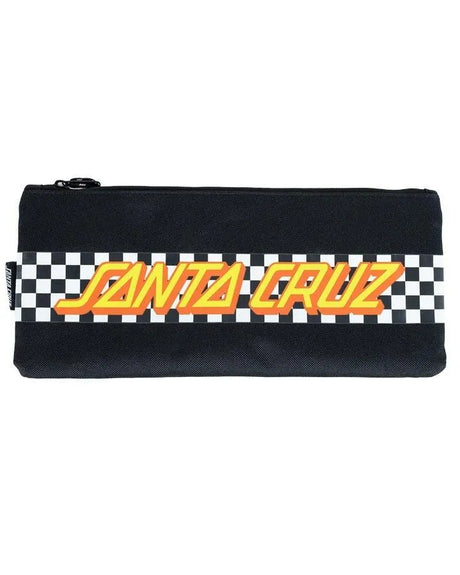 Classic Strip Check Santa Cruz Boys Pencil Case | SANTA CRUZ | Beachin Surf