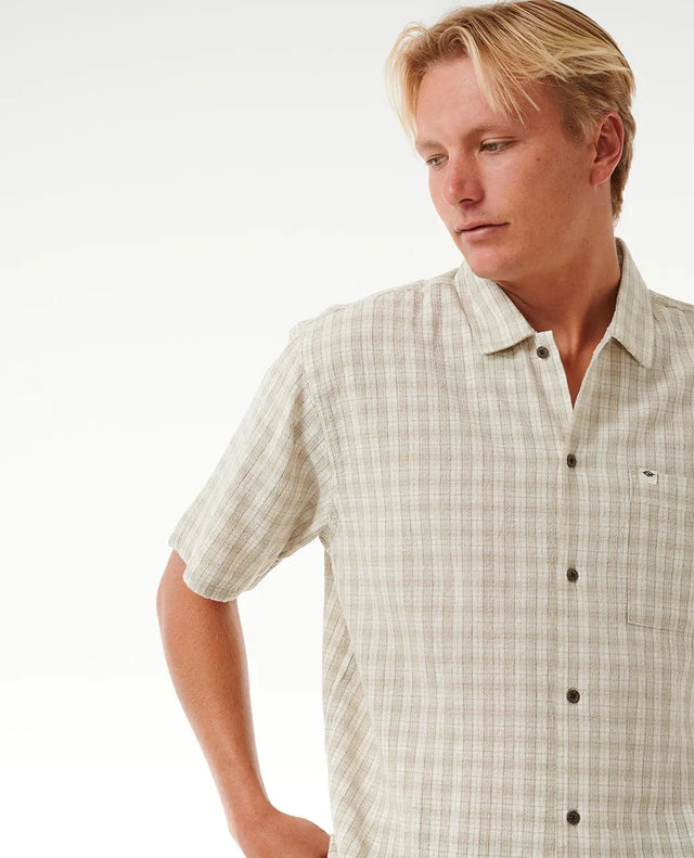 Classic Surf Check Short Sleeve Shirt - Beachin Surf