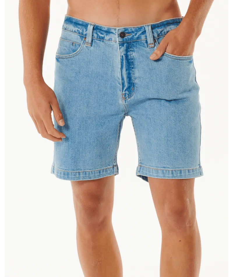 Classic Surf Denim Walkshort - Beachin Surf