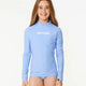 Classic Surf Long Sleeve Rash Vest - Girls (8-16 years) - Beachin Surf